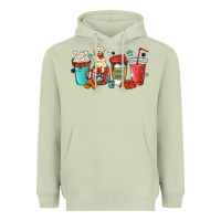 Matcha dog mama golden retriever Heavyweight Hoodie - MaliasSmallBusiness