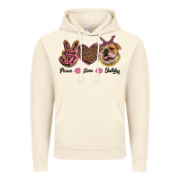 Vintage Artic peace love bulldog Vintage Hoodie - RanaPortraitStore