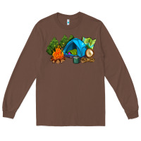 Chestnut camp in the woods Long Sleeve Tee - AdoDesignShop