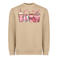 Mushroom mother's day floral coffee cups Heavyweight Sweatshirt - Zillion Design Studio