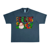 Midnight Navy feelin' jolly Urban Heavy Tee - FaDigitalArtStudio