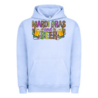Pigment Grape Ice Mardi Gras and beer Urban Hoodie - NancyCooperArtShop