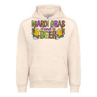 Sandshell Mardi Gras and beer Urban Hoodie - NancyCooperArtShop