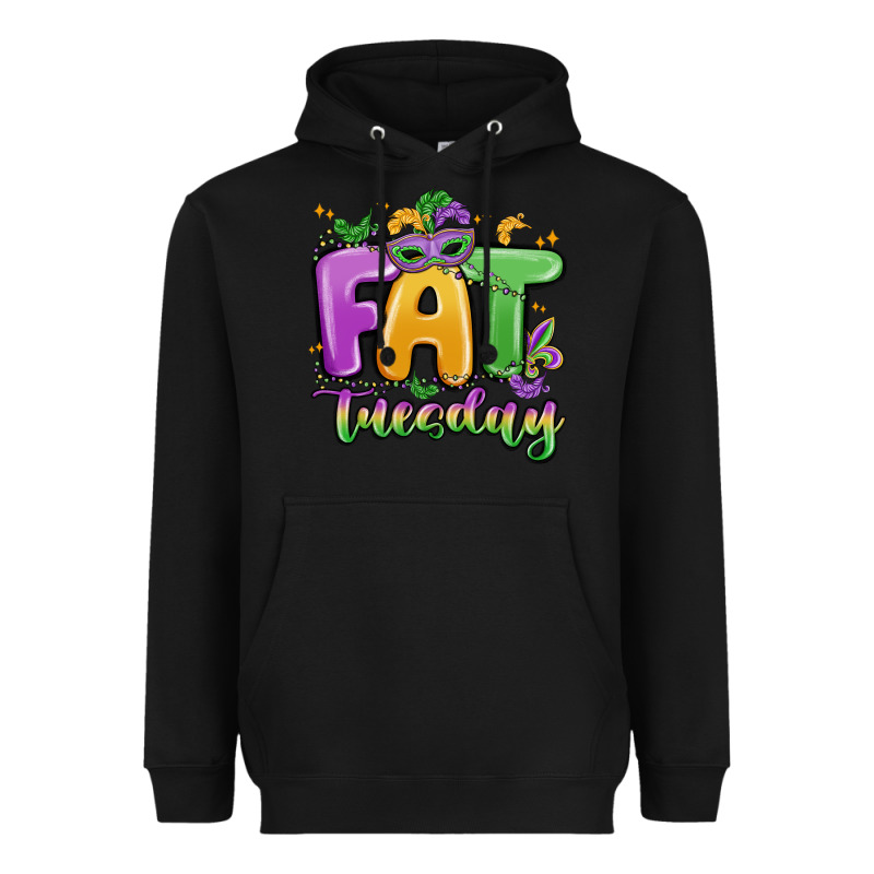 Fat Tuesday Heavyweight Hoodie by MaliasSmallBusiness | Teevron