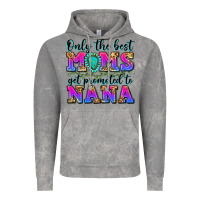 Cloud Rock only the best moms get promoted to nana Vintage Hoodie - Zillion Design Studio