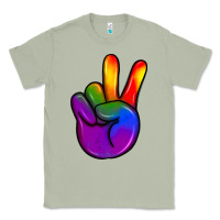 Matcha pride peace hand Classic Tee - JahusDesignShop