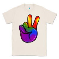 Natural pride peace hand Classic Tee - JahusDesignShop