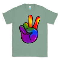 Sage pride peace hand Classic Tee - JahusDesignShop
