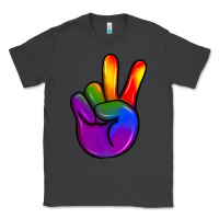 Smoke pride peace hand Classic Tee - JahusDesignShop