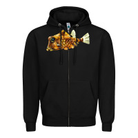 Black humpback turretfish Zipper Hoodie - LillyAllenDesigns