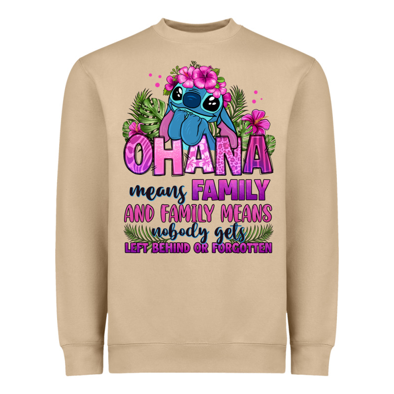 Ohana Means Family Heavyweight Sweatshirt by Zillion Design Studio | Teevron