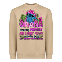 Mushroom ohana means family Heavyweight Sweatshirt - Zillion Design Studio