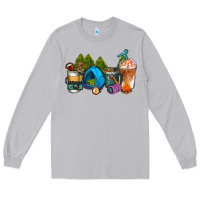 Moon Dust camp coffee cups ado Long Sleeve Tee - AdoDesignShop