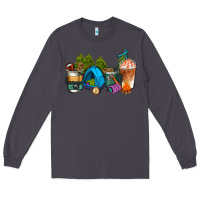 Smoke camp coffee cups ado Long Sleeve Tee - AdoDesignShop