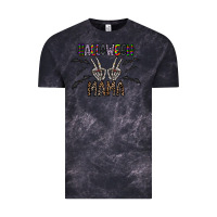 Cloud Black halloween mama Vintage Tee - CowhideDigitalArt