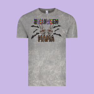 Halloween Mama Vintage Tee Designed By Cowhidedigitalart