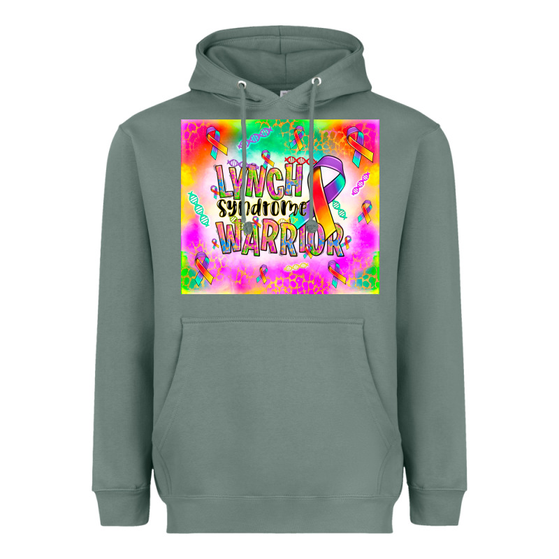 Lynch Stndrome Warrior Heavyweight Hoodie by NancyCooperArtShop | Teevron