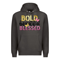 Smoke bold beautiful blessed Premium Hoodie - LillyAllenDesigns