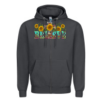 Smoke western believe sunflowers flowers Zipper Hoodie - BarkalooDesign