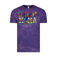 Cloud Purple autism mama Vintage Tee - AdoDesignShop