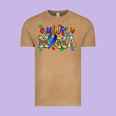 Autism Mama Vintage Tee Designed By Adodesignshop