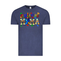 Vintage Denim autism mama Vintage Tee - AdoDesignShop