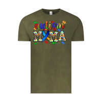 Vintage Olive autism mama Vintage Tee - AdoDesignShop