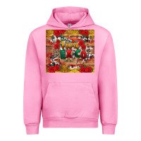 Fuchsia Pink Viva Mexico Urban Hoodie - texasbilliewilder