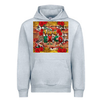 Heather Grey Viva Mexico Urban Hoodie - texasbilliewilder