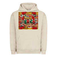 Pigment French Oak Viva Mexico Urban Hoodie - texasbilliewilder