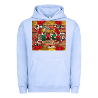 Pigment Grape Ice Viva Mexico Urban Hoodie - texasbilliewilder