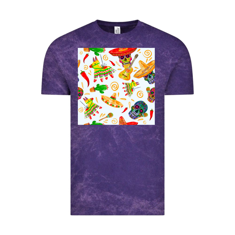 Mexico Seamless Pattern Vintage Tee by FaDigitalArtStudio | Teevron