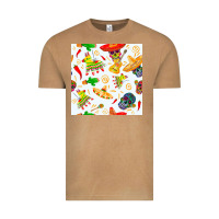 Vintage Camel mexico seamless pattern Vintage Tee - FaDigitalArtStudio
