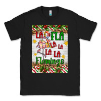 Black christmas fla la la la la la flamingo air freshener Classic Tee - Artiststas