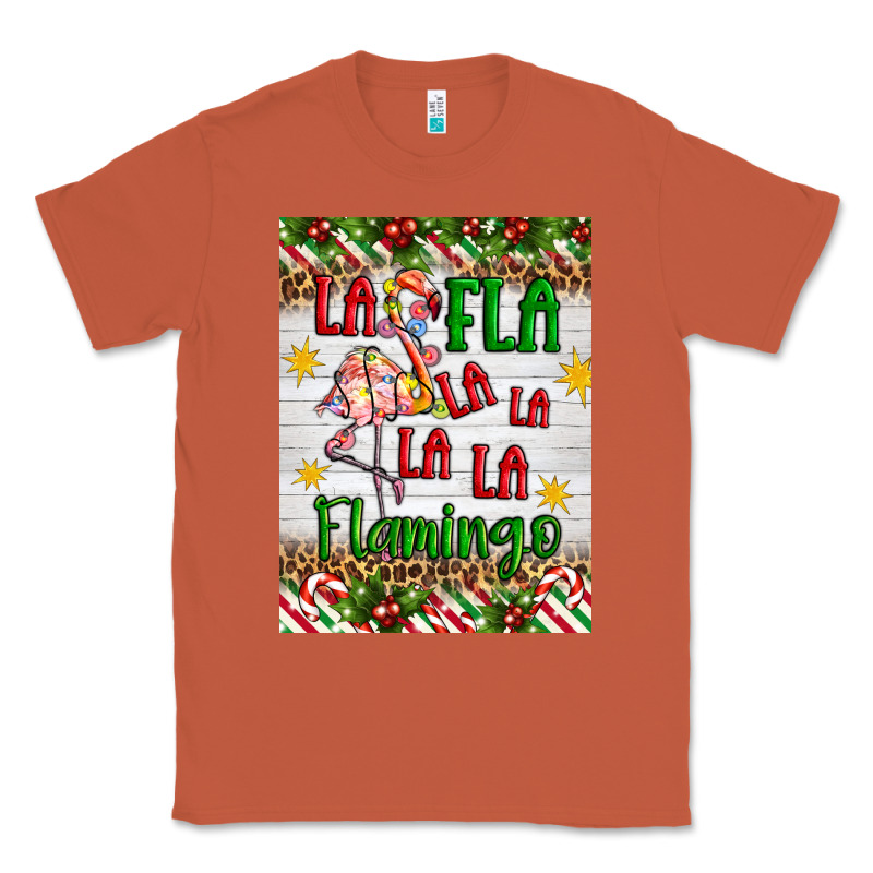 Christmas Fla La La La La La Flamingo Air Freshener Classic Tee by Artiststas | Teevron