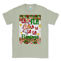 Matcha christmas fla la la la la la flamingo air freshener Classic Tee - Artiststas