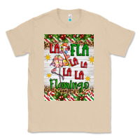 Mushroom christmas fla la la la la la flamingo air freshener Classic Tee - Artiststas