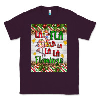 Plum christmas fla la la la la la flamingo air freshener Classic Tee - Artiststas