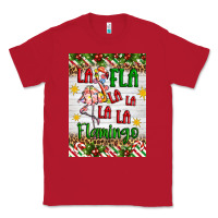 Red christmas fla la la la la la flamingo air freshener Classic Tee - Artiststas