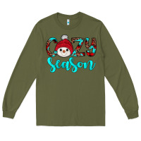 Army Green cozy season Long Sleeve Tee - JahusDesignShop