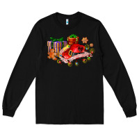Black cowgirl hat with gifts and cookies Long Sleeve Tee - AdoDesignShop