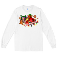White cowgirl hat with gifts and cookies Long Sleeve Tee - AdoDesignShop