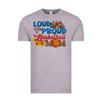 Vintage Zinc loud and proud basketball mom Vintage Tee - HRA Design Shop