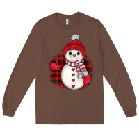 Chestnut christmas snowman Long Sleeve Tee - JahusDesignShop