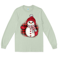 Matcha christmas snowman Long Sleeve Tee - JahusDesignShop