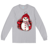 Moon Dust christmas snowman Long Sleeve Tee - JahusDesignShop