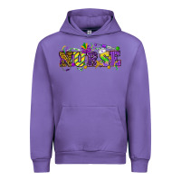 Tulip Mardi Gras Day Nurse Urban Hoodie - NancyCooperArtShop