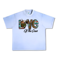 Grape Ice lov of thecows Urban Heavy Tee - CowhideDigitalArt