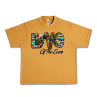 Peanut Butter lov of thecows Urban Heavy Tee - CowhideDigitalArt