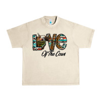 Sandshell lov of thecows Urban Heavy Tee - CowhideDigitalArt